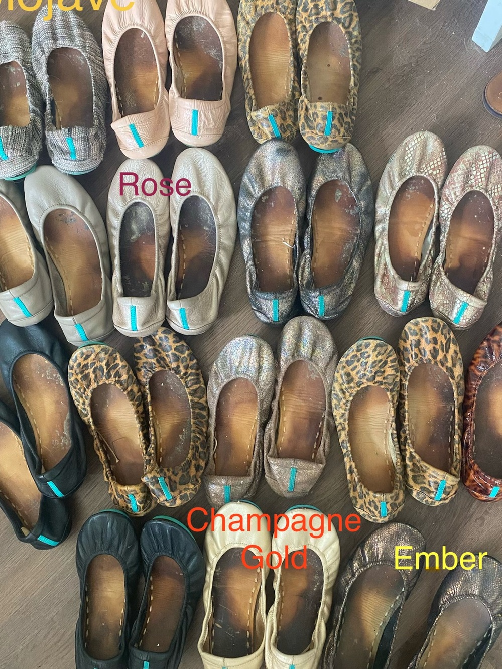 Lot of PRACTICE Tieks OPEN TO OFFERS